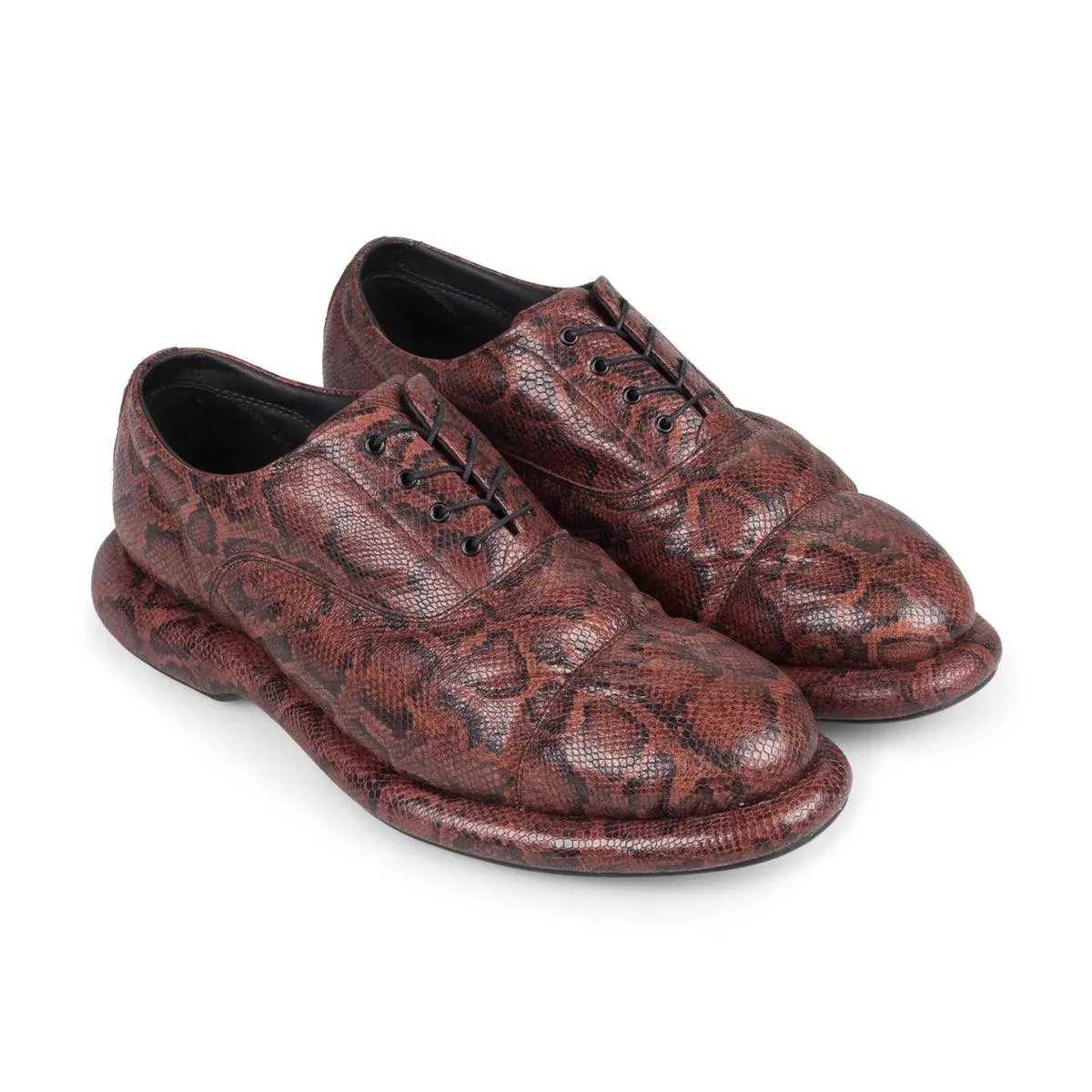 + Martine Rose Oxford 'Brown Snake'