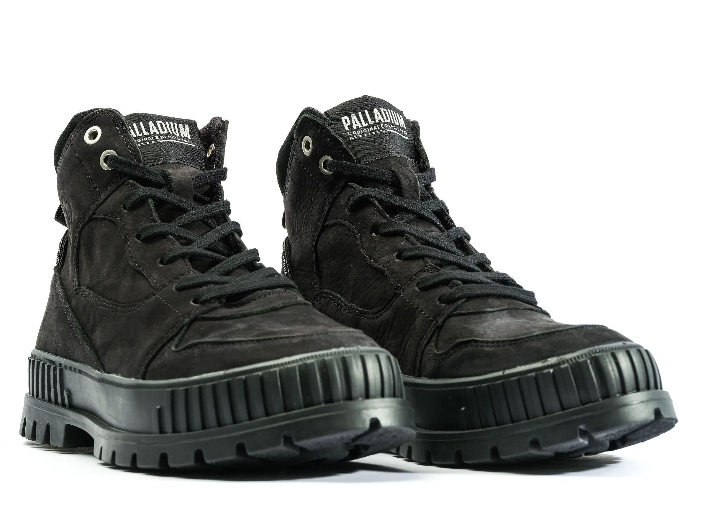 98357-001-M | PALLASHOCK HI SNK | BLACK/BLACK