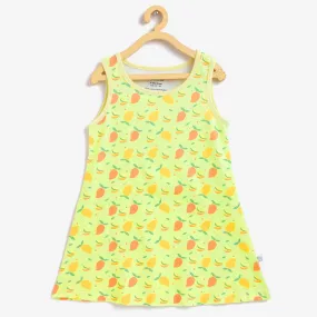 A-line Dress - Mango Summers (2-4 years)