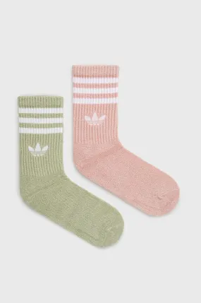 adidas Originals socks women's pink color