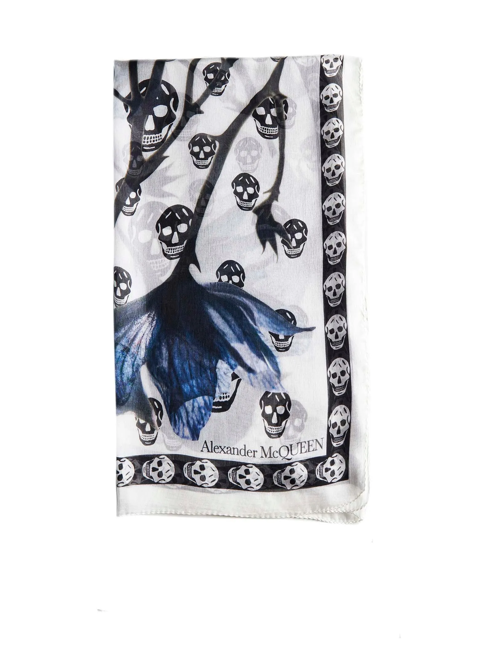 Alexander Mcqueen Graphic Printed Scarf