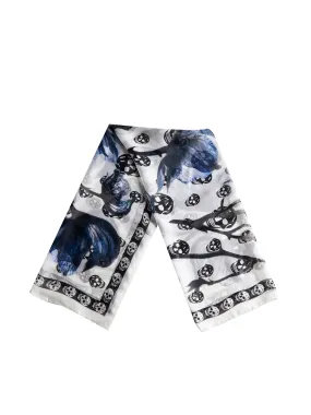 Alexander Mcqueen Graphic Printed Scarf