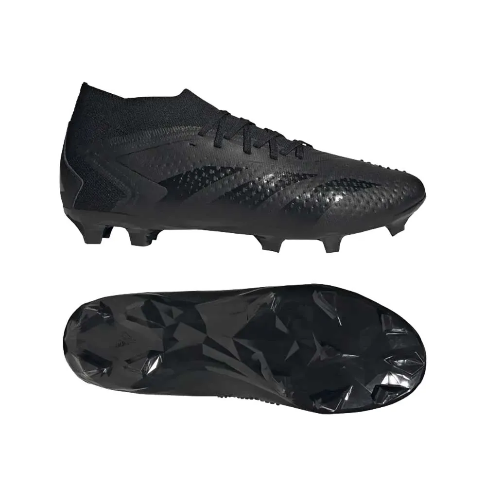 All Gender Predator Accuracy.2 FG Soccer Shoes - Core black, Core black, Cloud White - Regular (D)