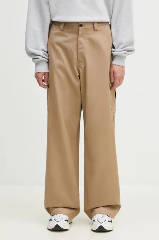 AMBUSH cotton trousers Travertine beige color BMCF003F24FAB0016100