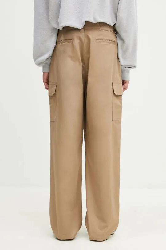 AMBUSH cotton trousers Travertine beige color BMCF003F24FAB0016100