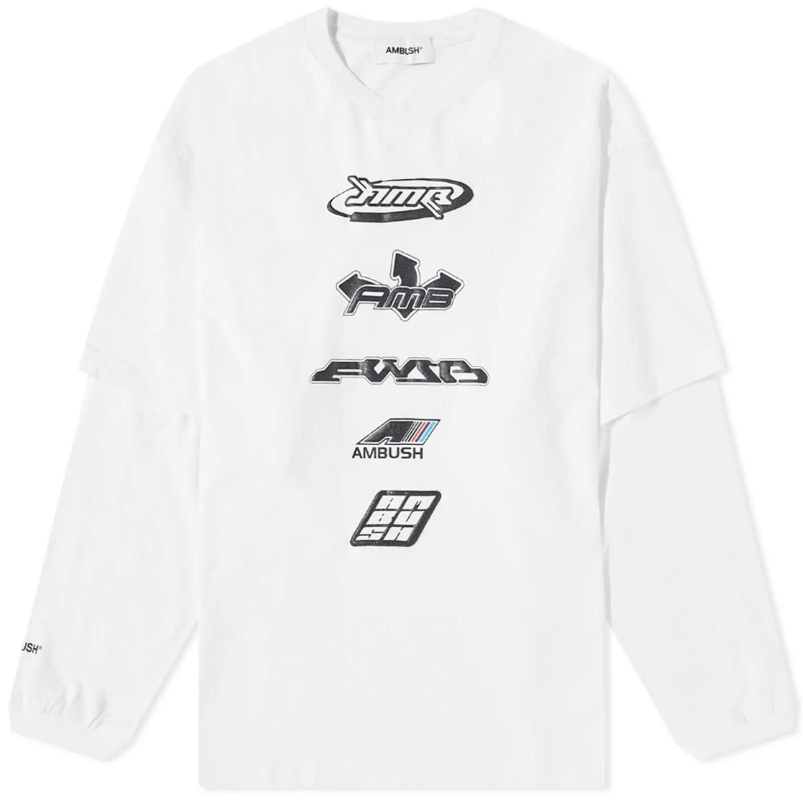 AMBUSH  |Crew Neck Unisex Street Style Long Sleeves Plain Cotton