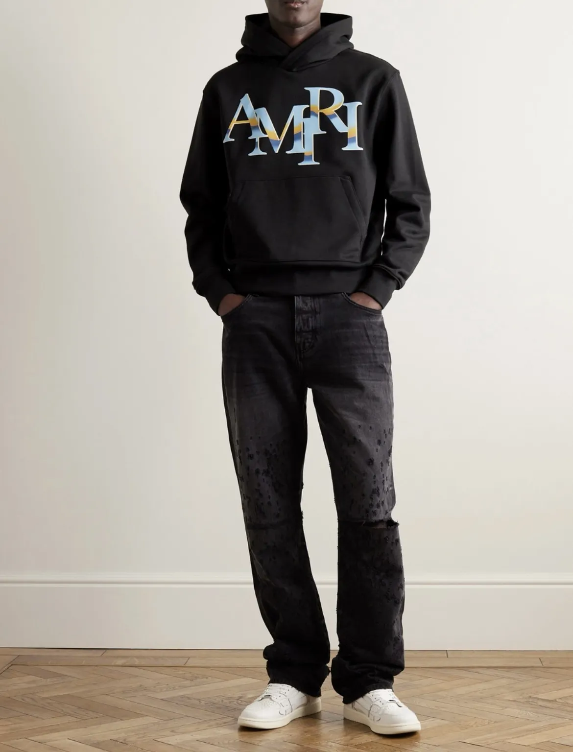 AMIRI  |Pullovers Sweat Street Style Cotton Logo Hoodies