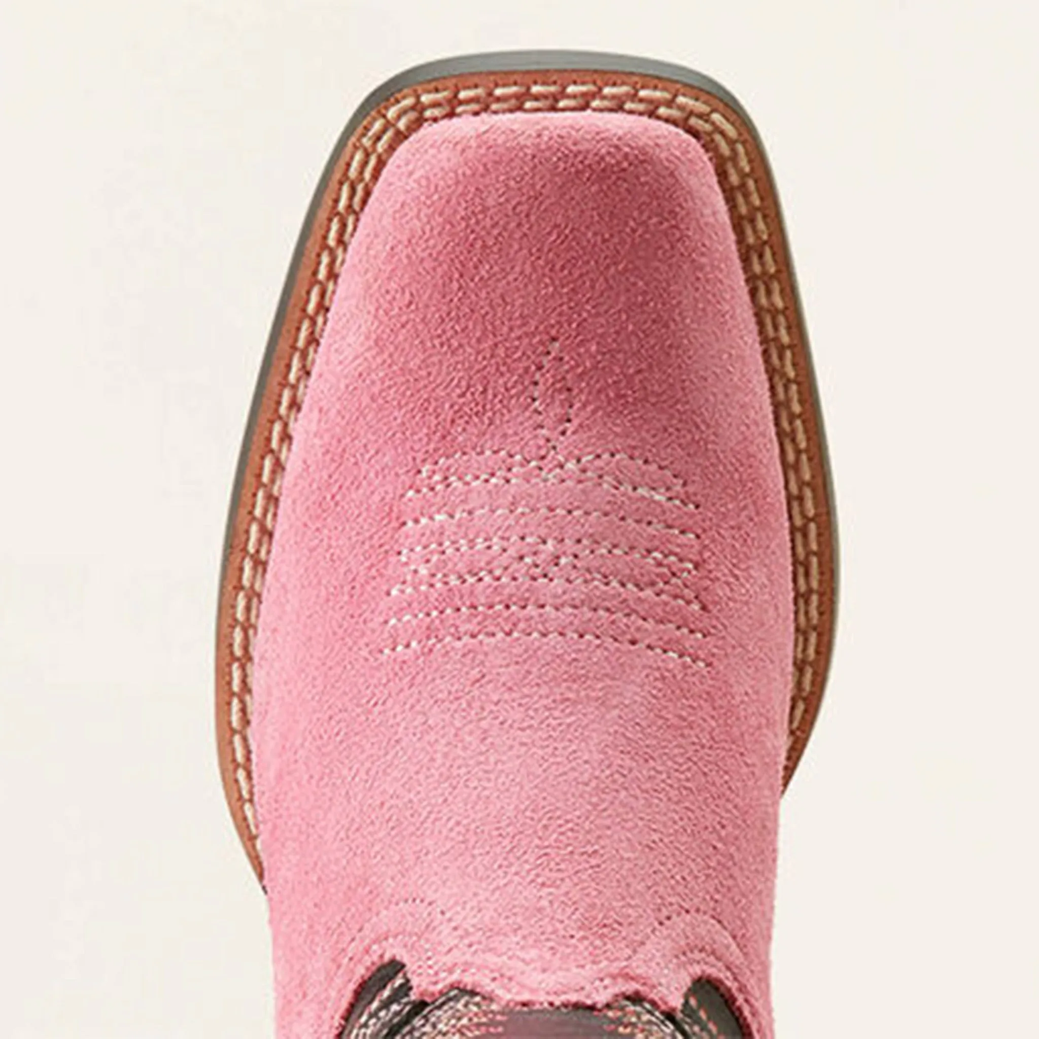 Ariat Kid's Futurity Fort Worth Pink Suede Boots