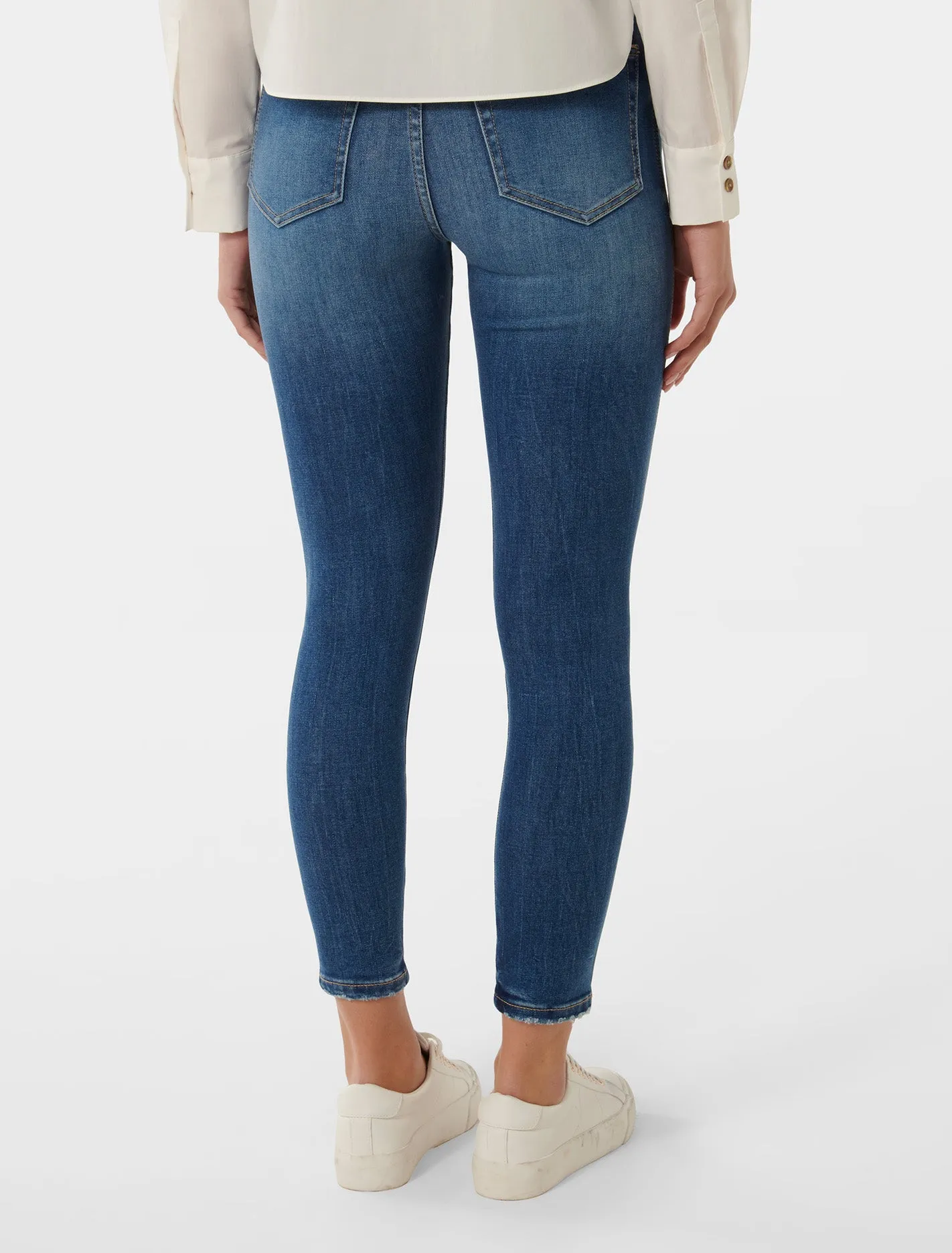 Ashley Mid-Rise Ankle Skinny Jeans