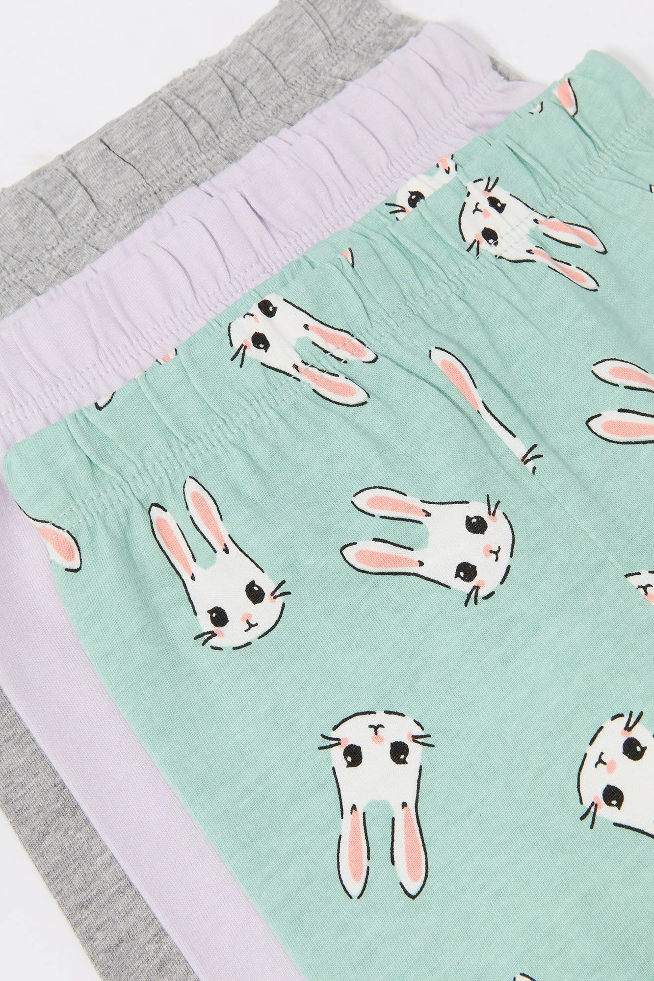 Baby Bunny Print Legging (3 Pack)