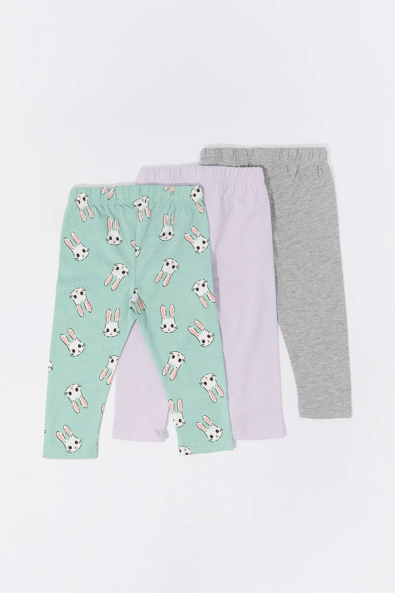 Baby Bunny Print Legging (3 Pack)