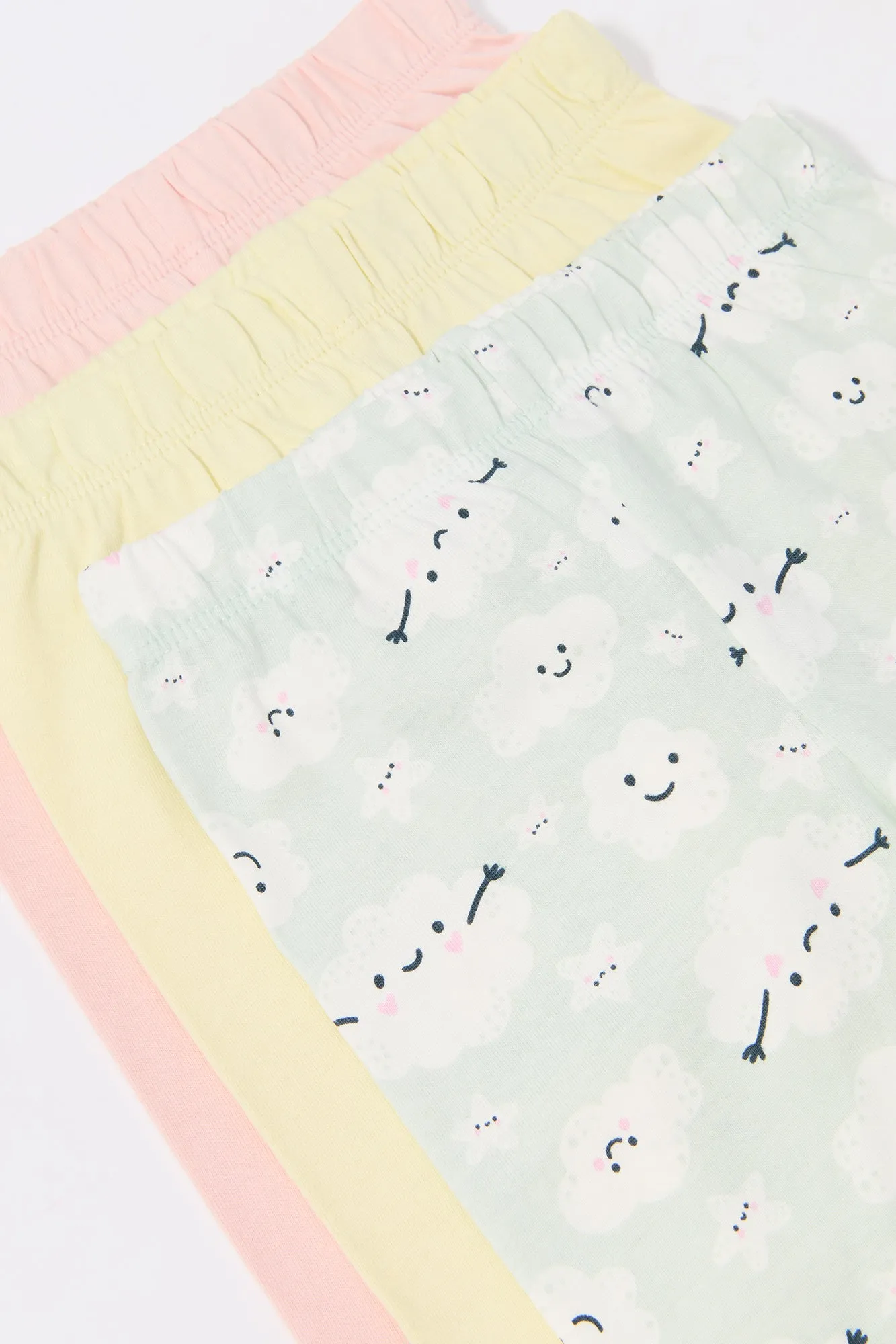 Baby Cloud Print Legging (3 Pack)