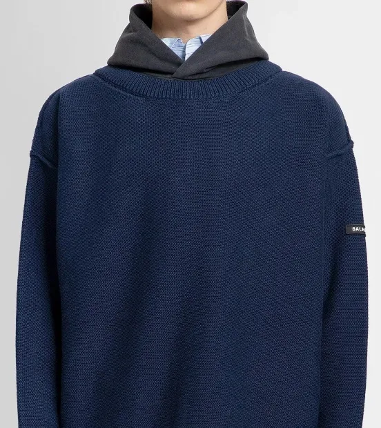 BALENCIAGA  |Pullovers Long Sleeves Cotton Luxury Hoodies