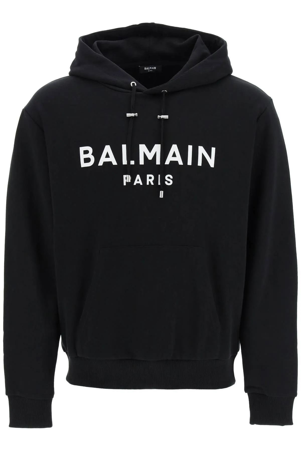 BALMAIN  |Pullovers Long Sleeves Cotton Logo Luxury Hoodies