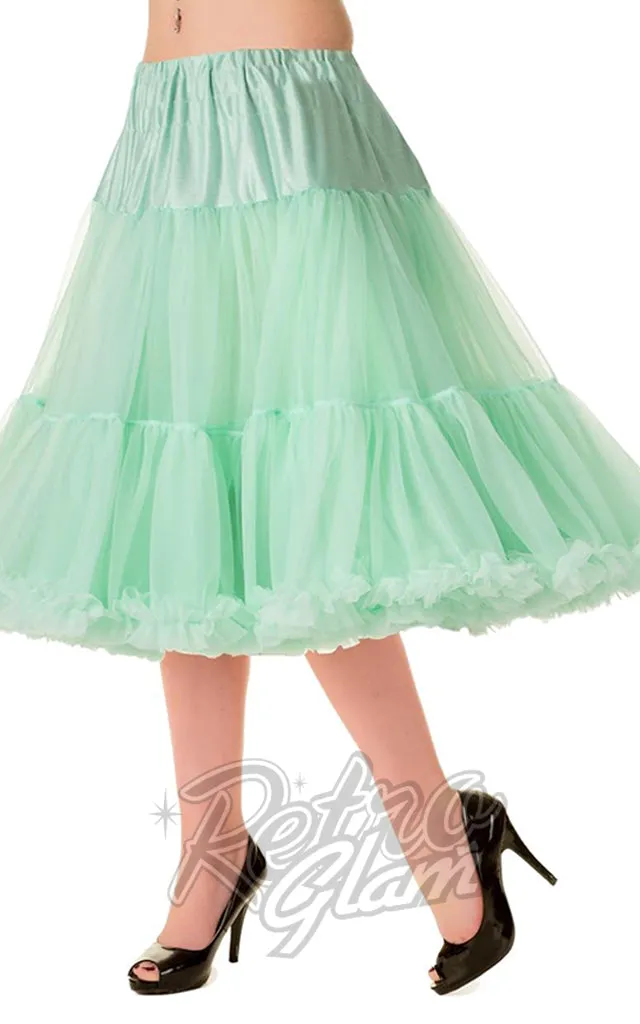 Banned Starlite Petticoat (Crinoline) in Mint Green