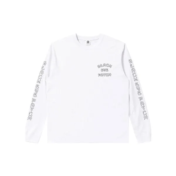 BlackEyePatch  |Crew Neck Street Style Long Sleeves Plain