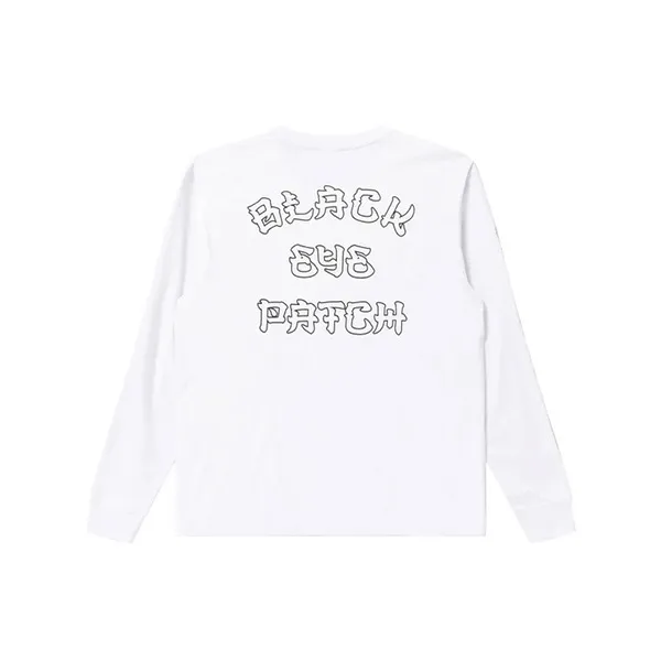 BlackEyePatch  |Crew Neck Street Style Long Sleeves Plain