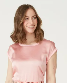 Blush silky Top