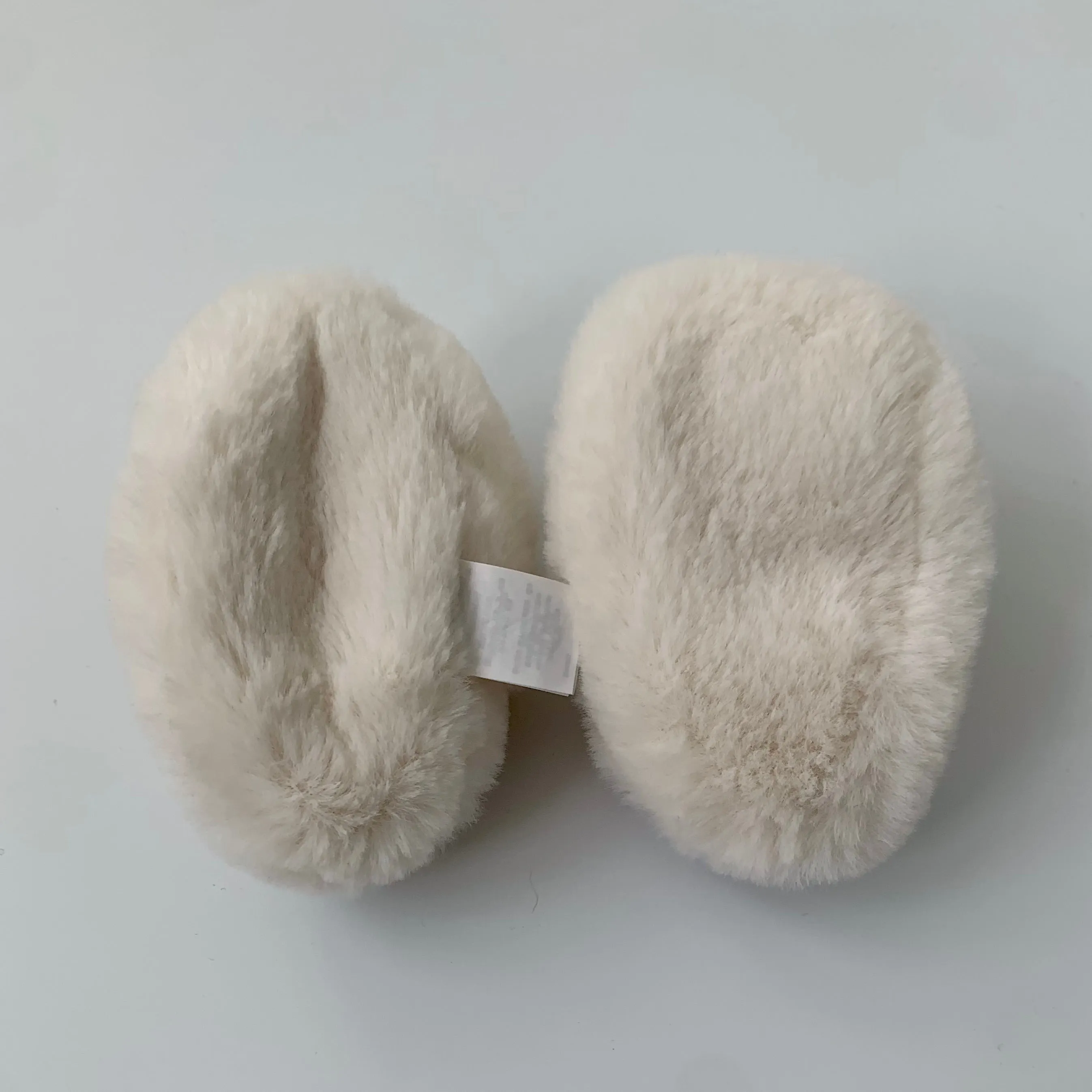 Bonpoint Faux Fur Bunny Slippers