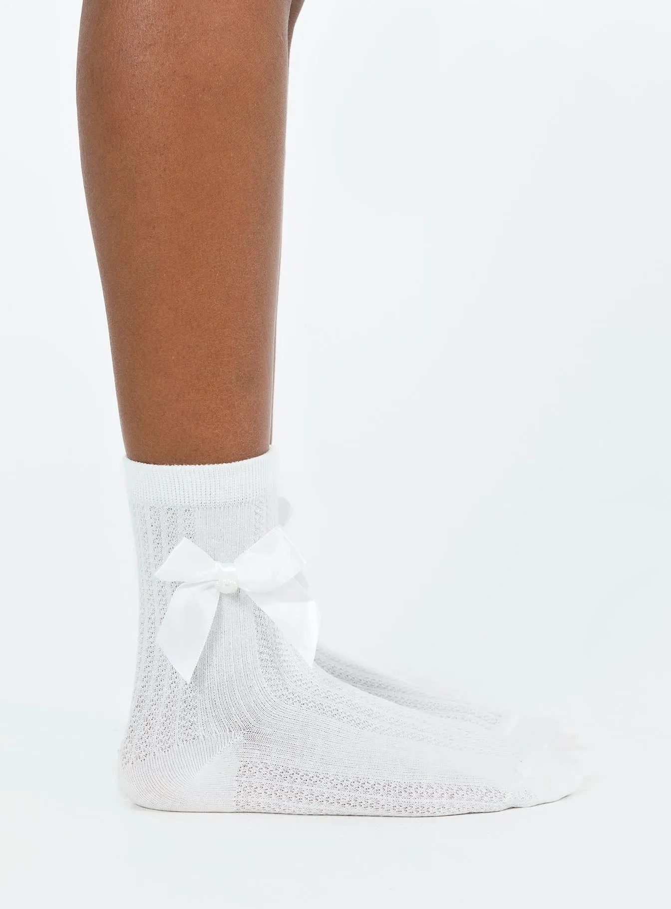 Brinnley Socks White