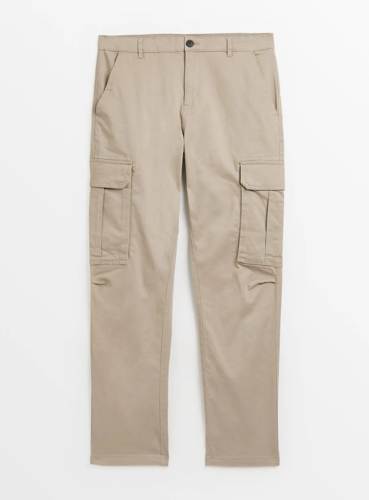 Buy Stone Cargo Trousers  44R | Trousers | Tu