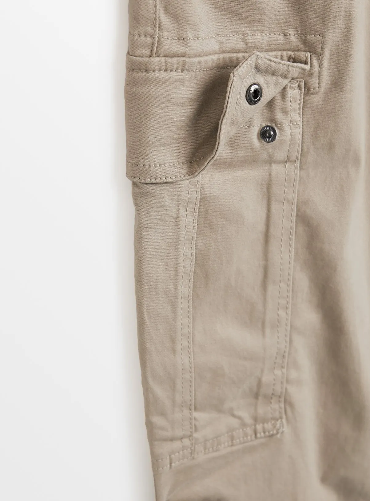 Buy Stone Cargo Trousers  44R | Trousers | Tu