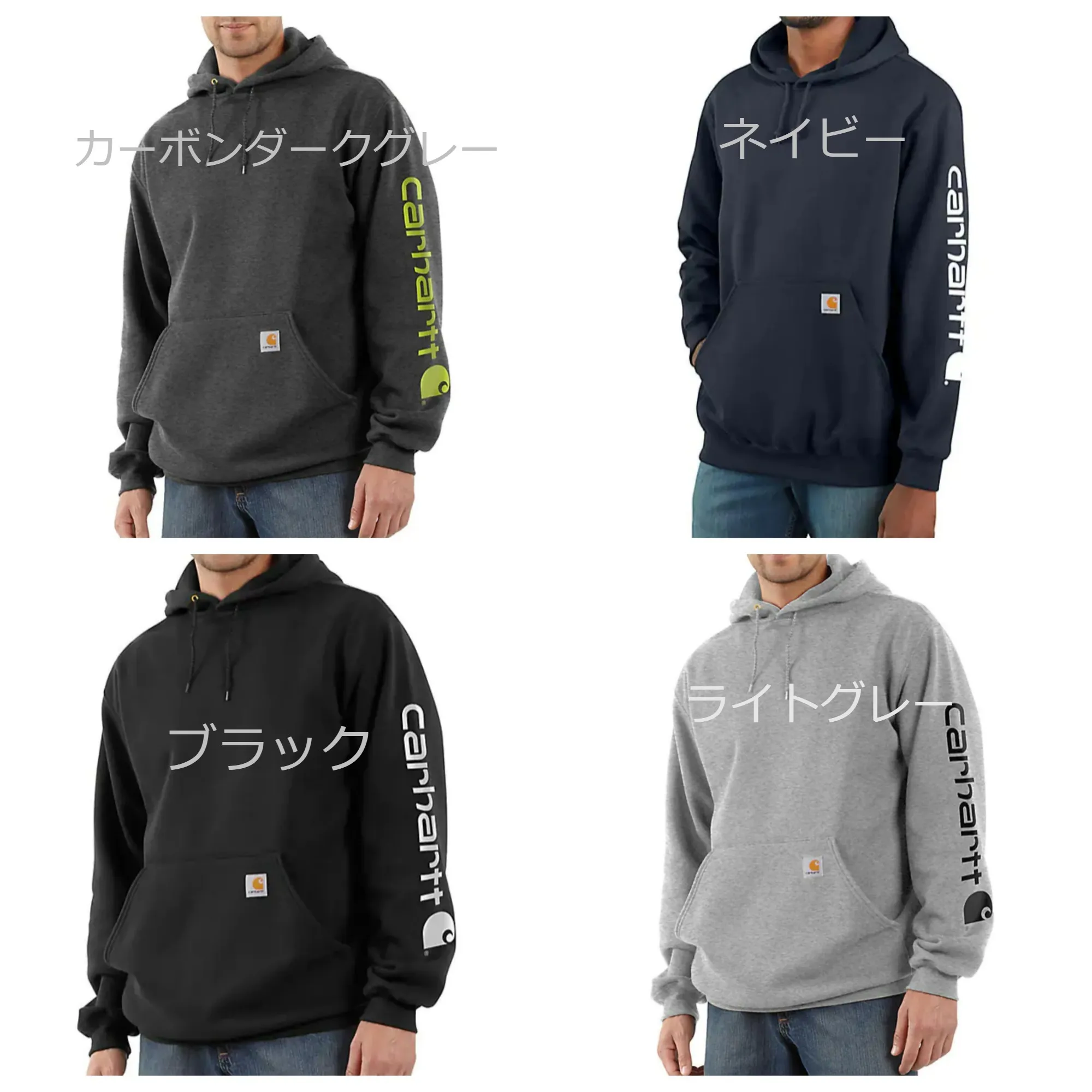 Carhartt  |Pullovers Long Sleeves Plain Cotton Logo Hoodies