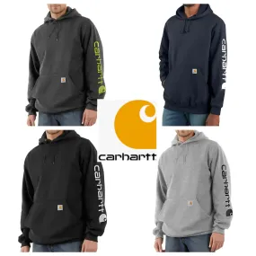 Carhartt  |Pullovers Long Sleeves Plain Cotton Logo Hoodies