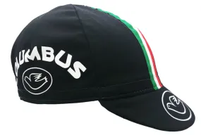 Cinelli Columbus Classic Logo Cycling Cap - Black, One Size Made in Italy