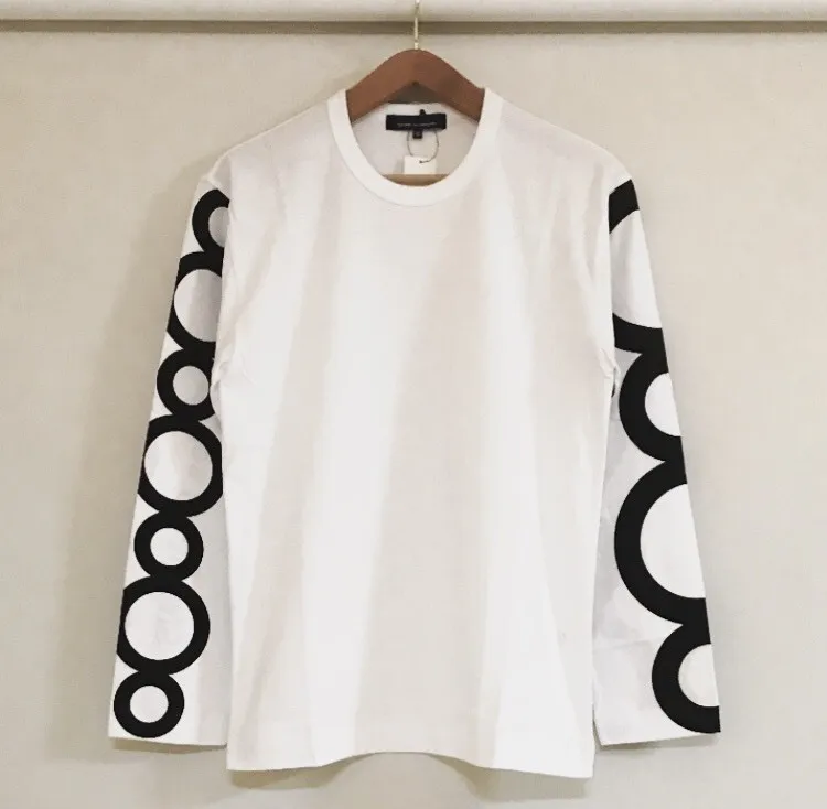 COMME des GARCONS  |Crew Neck Pullovers Unisex Street Style Long Sleeves Cotton