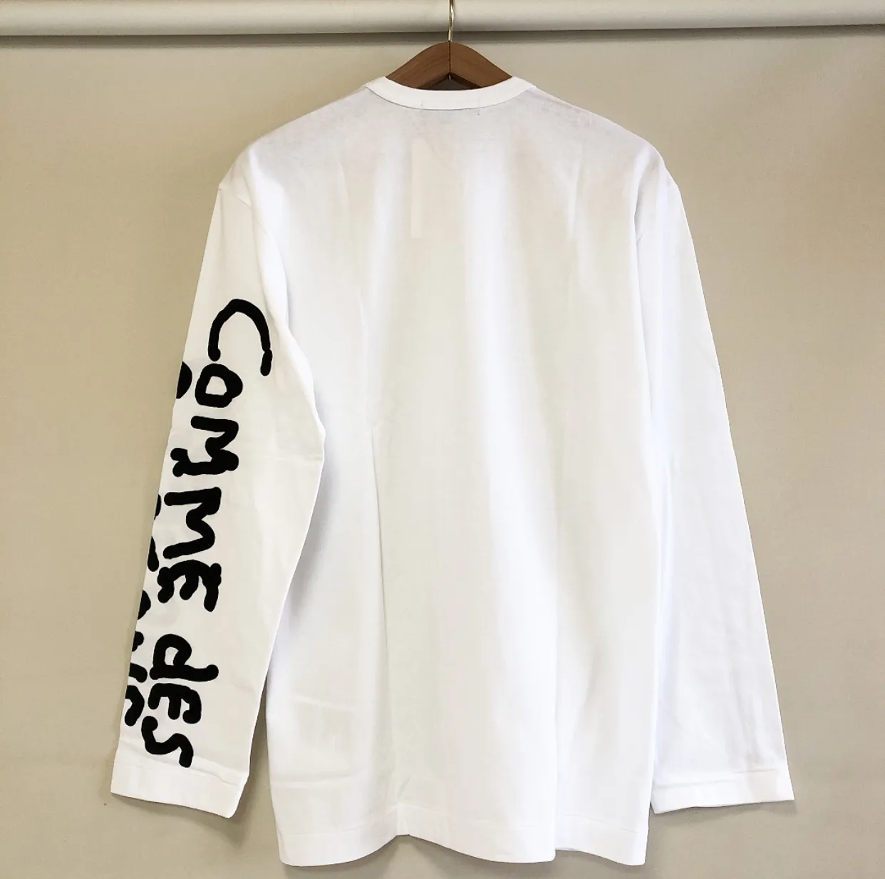 COMME des GARCONS  |Crew Neck Pullovers Unisex Street Style Long Sleeves Cotton