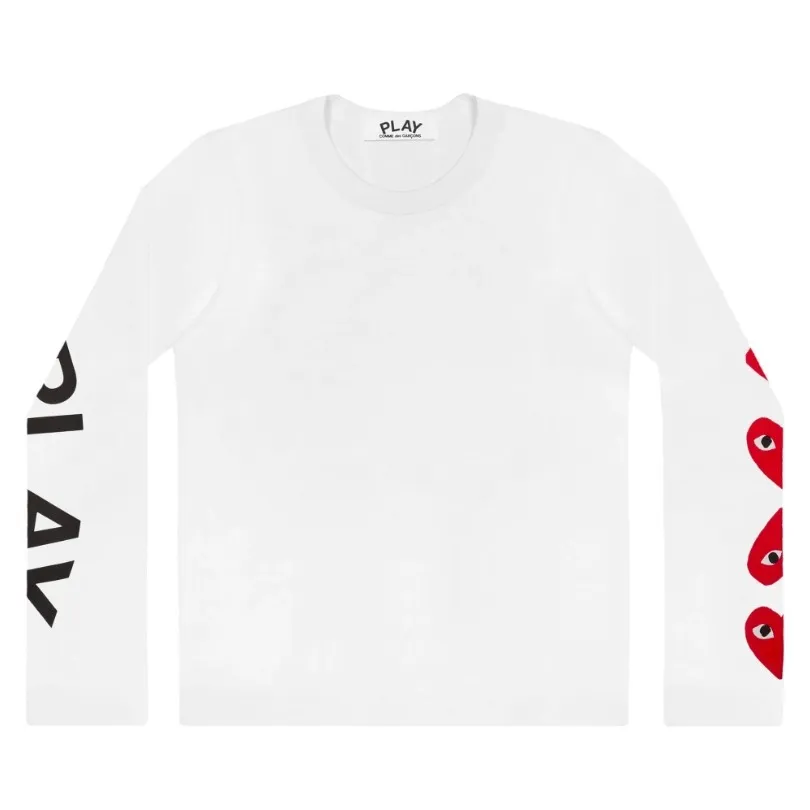 COMME des GARCONS  |Crew Neck Unisex Street Style Long Sleeves Plain Cotton