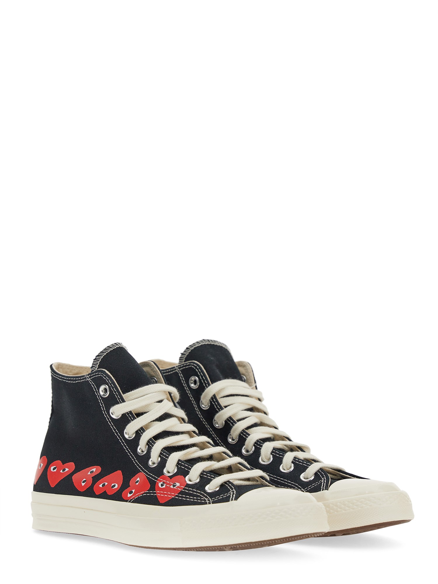 COMME DES GARCONS PLAY CONVERSE    COTTON CANVAS CHUCK 70 SNEAKER