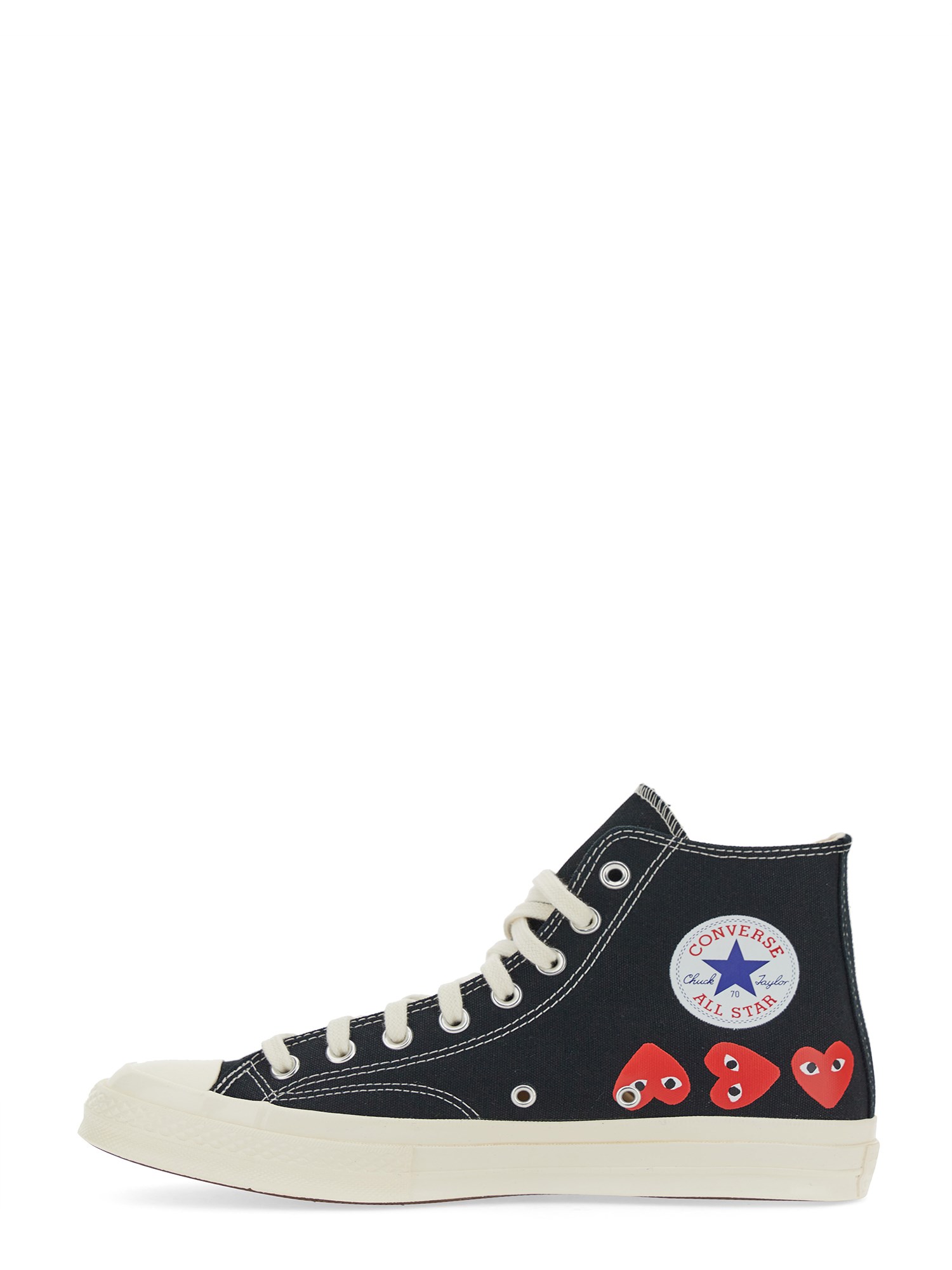 COMME DES GARCONS PLAY CONVERSE    COTTON CANVAS CHUCK 70 SNEAKER