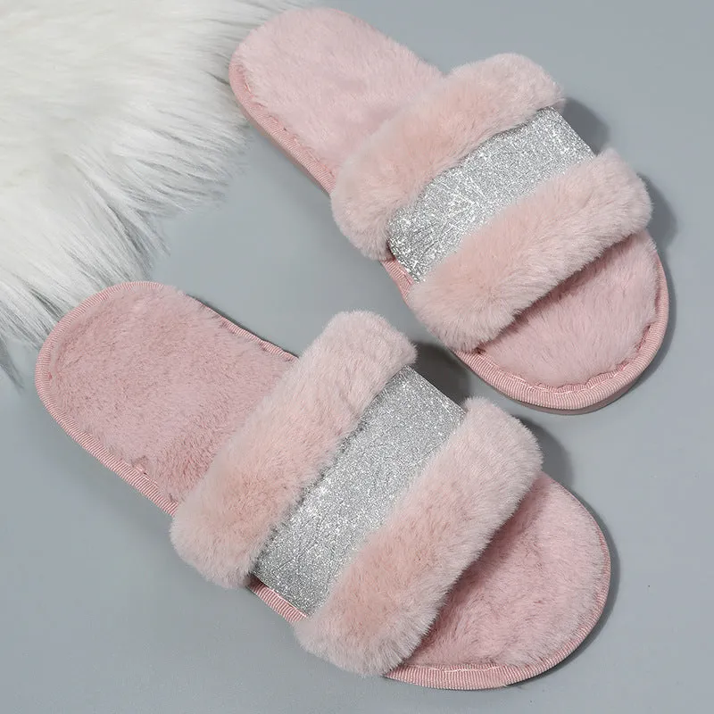 Cozy Fur-Lined Slippers