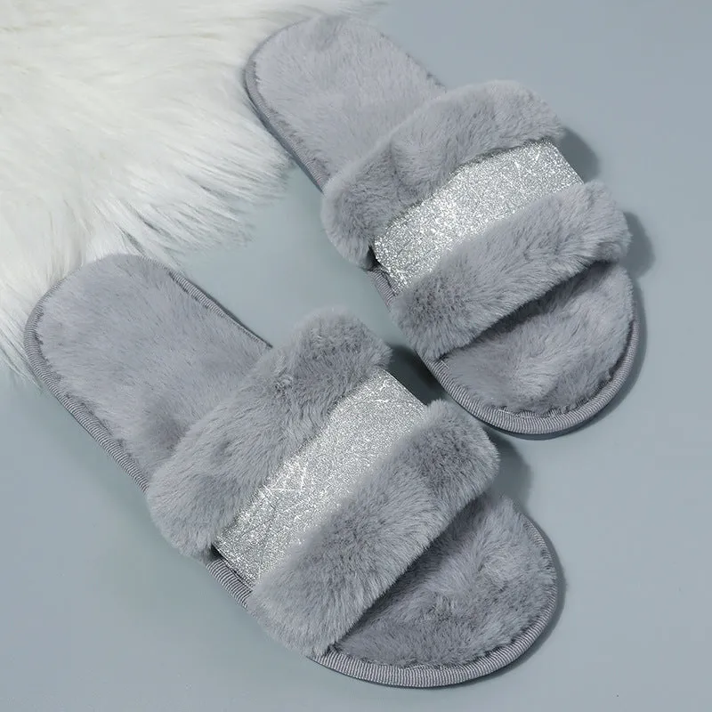 Cozy Fur-Lined Slippers