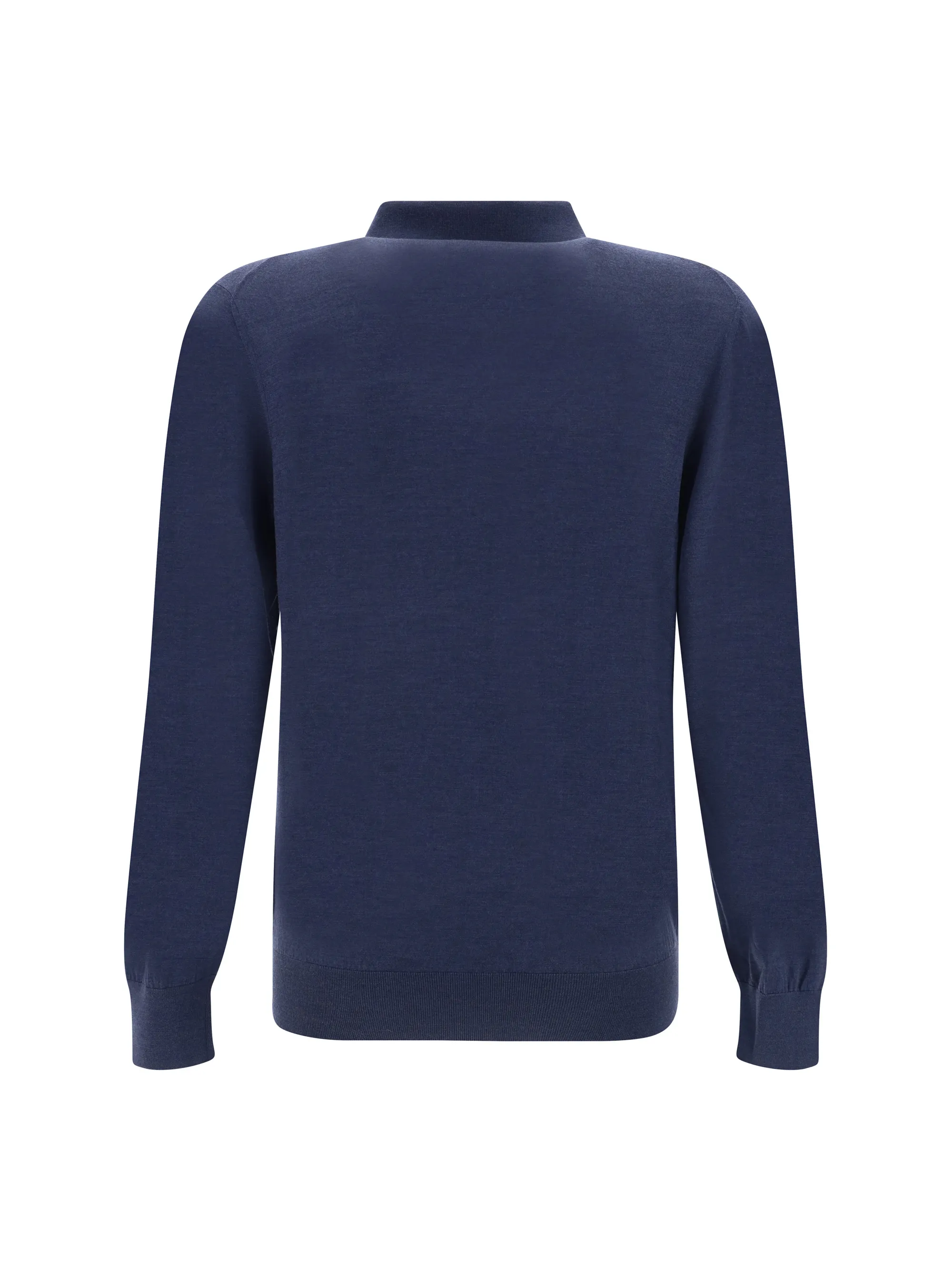 Cruciani  |Long Sleeves Plain Polos