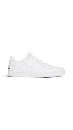 CT-04 Low Lace-up Sneaker in Calfskin - Optical White