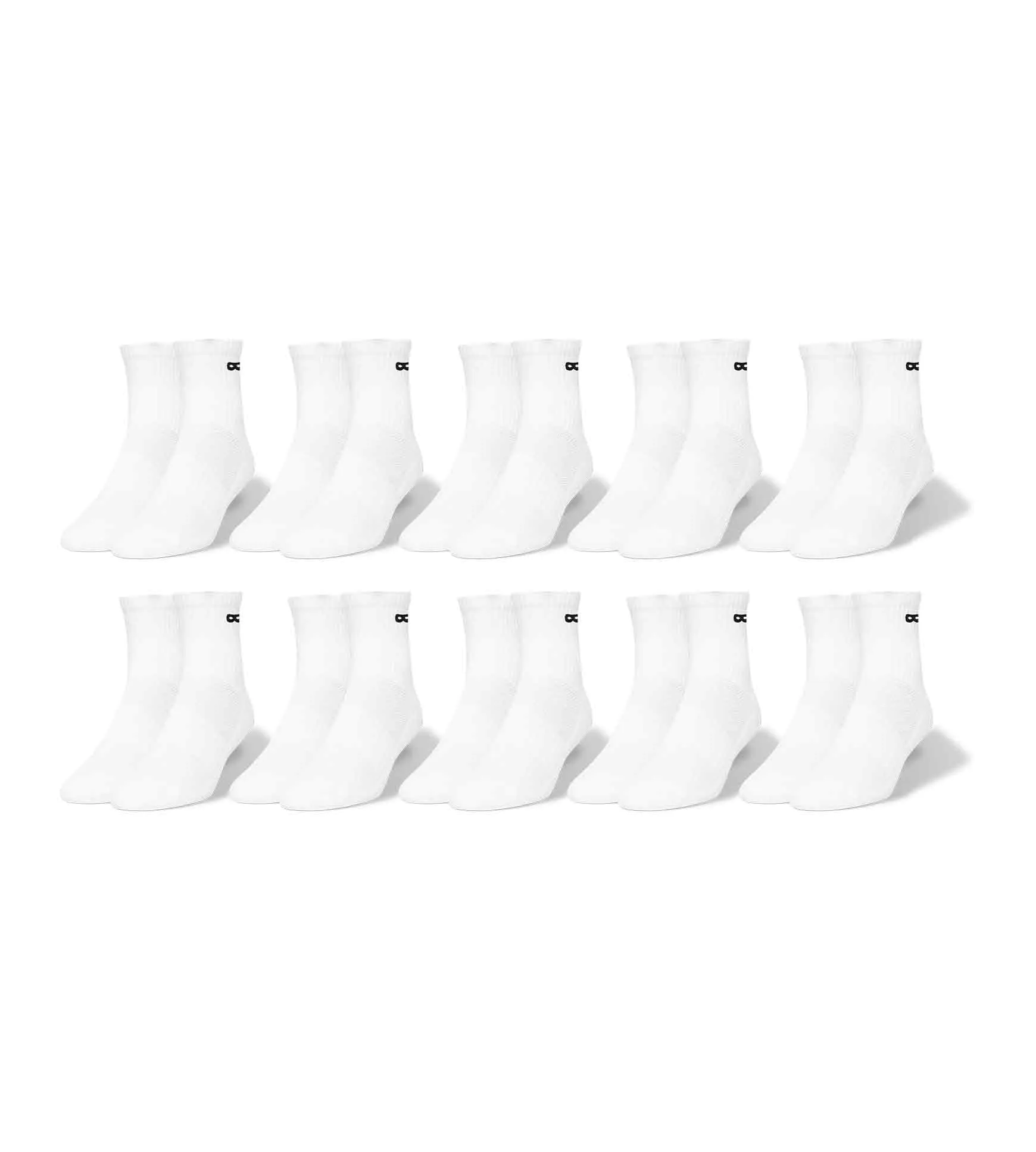 Cushion Ankle Socks 10 Pack