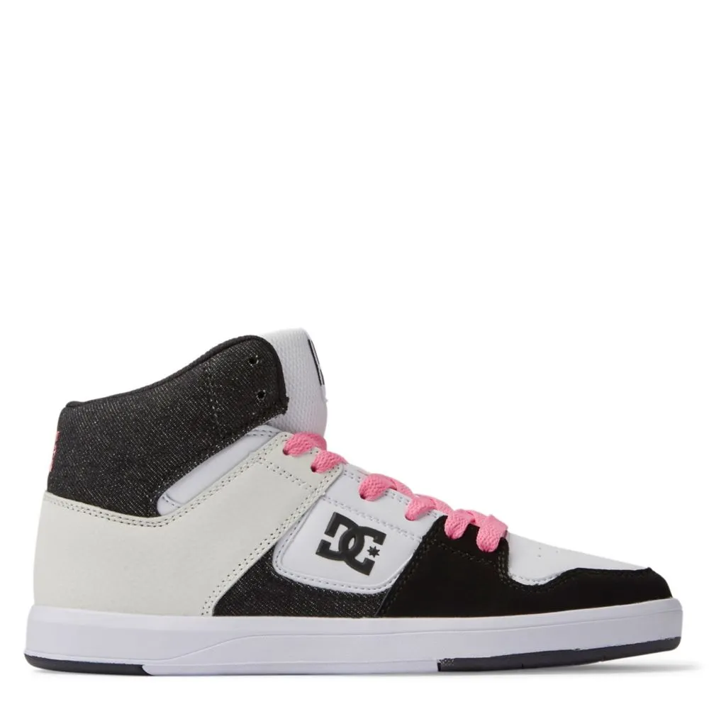 DC SHOES  WOMENS CURE HI TOP SNEAKER