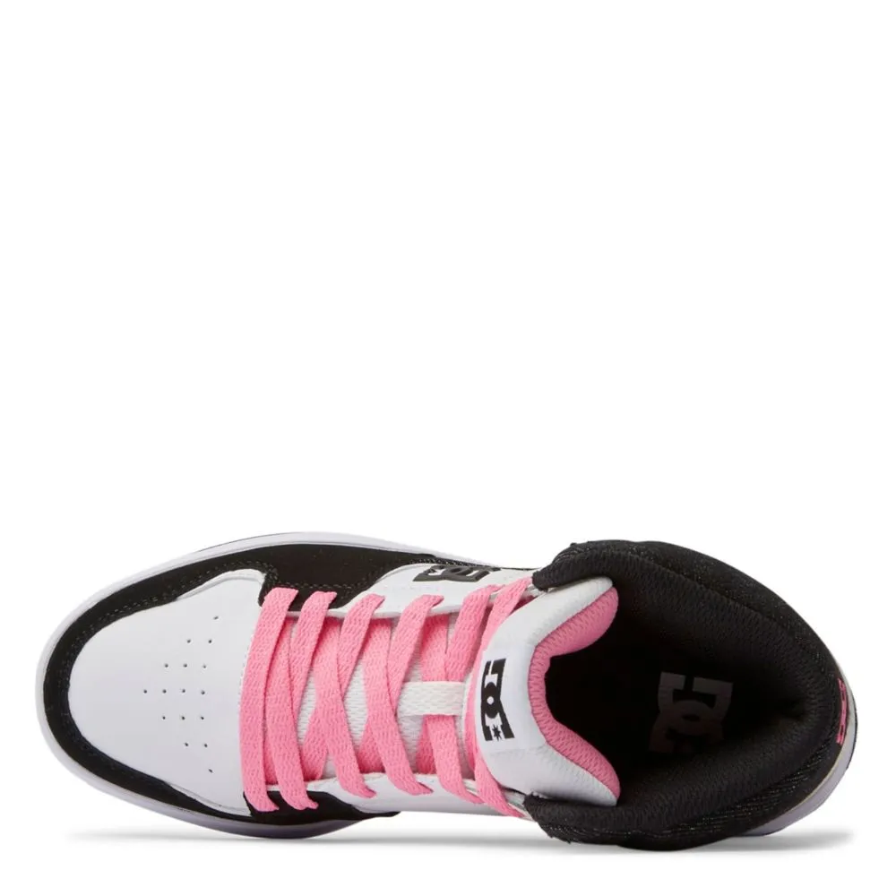 DC SHOES  WOMENS CURE HI TOP SNEAKER