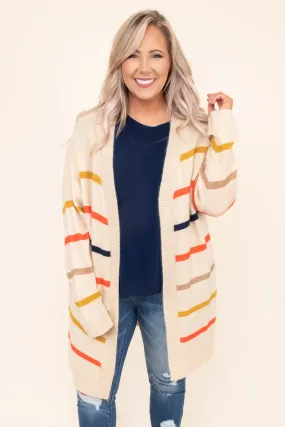 Desert Vibes Cardigan, Taupe