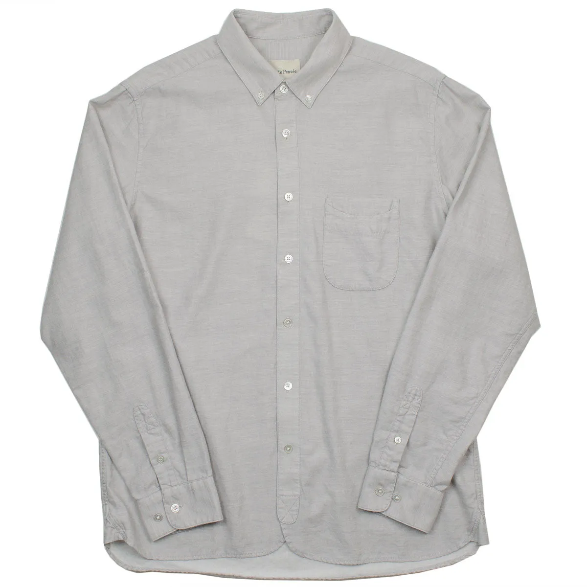 Ecole de Pensée - Home Shirt - Grey Wool Melange