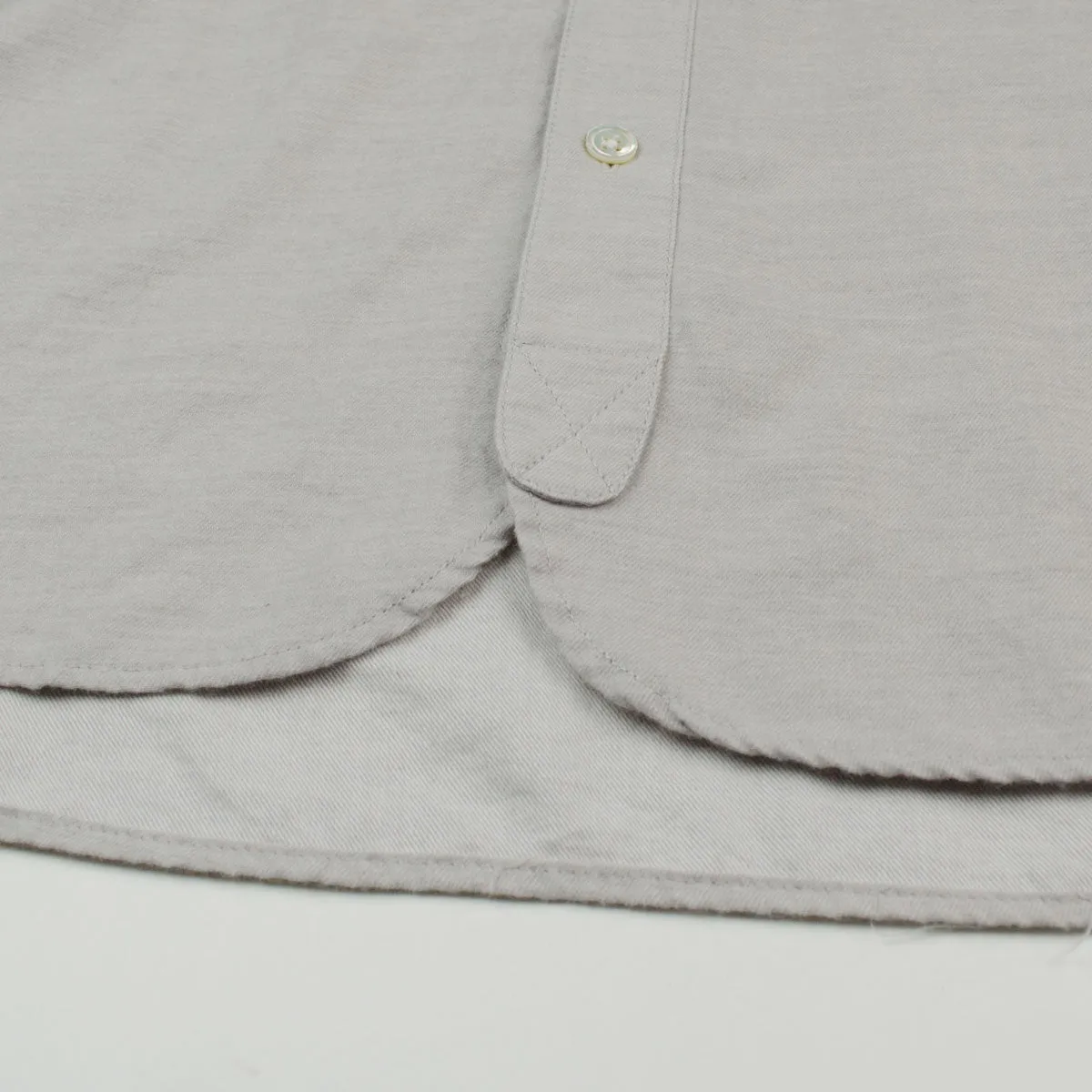 Ecole de Pensée - Home Shirt - Grey Wool Melange