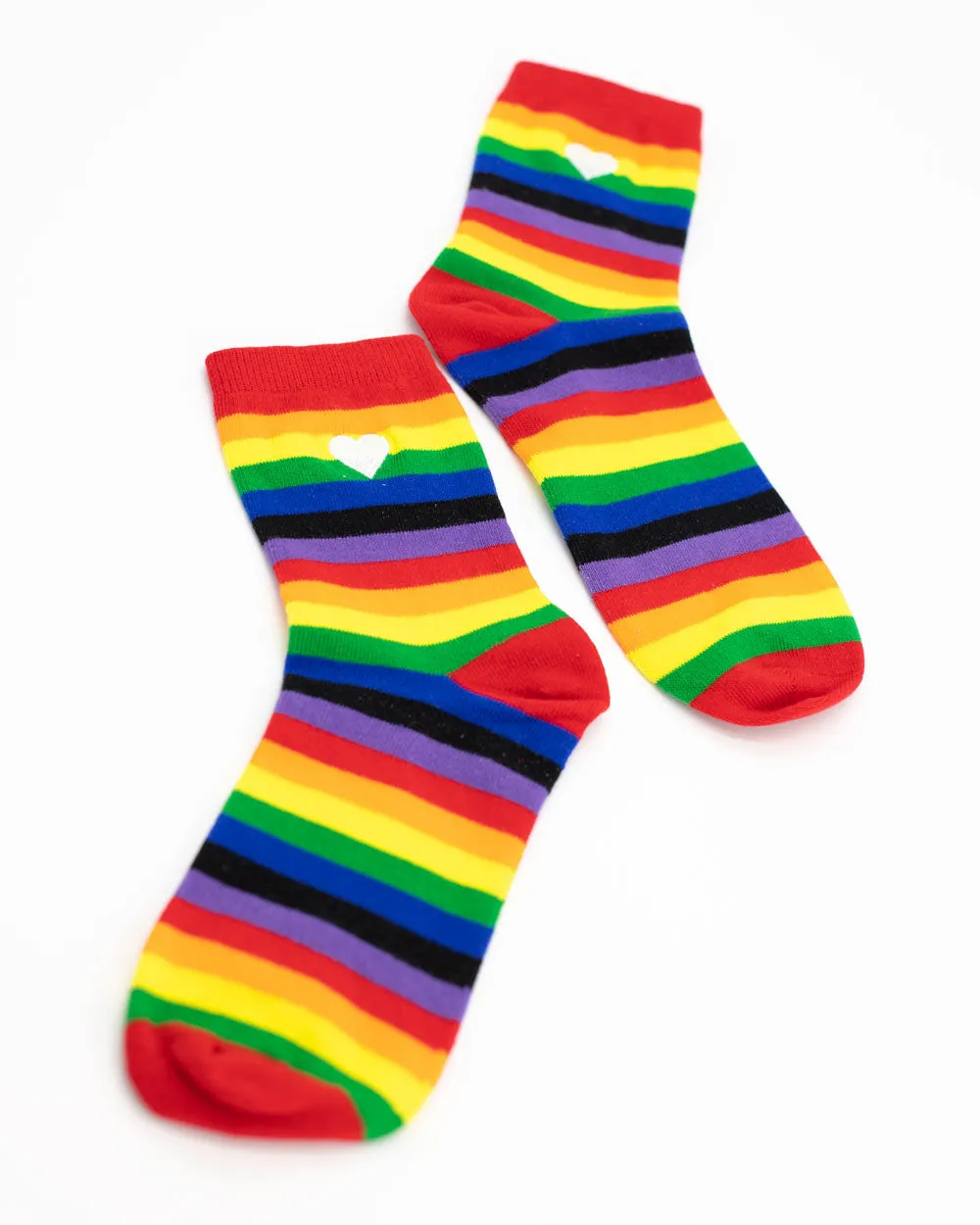 Electric Rainbow Socks