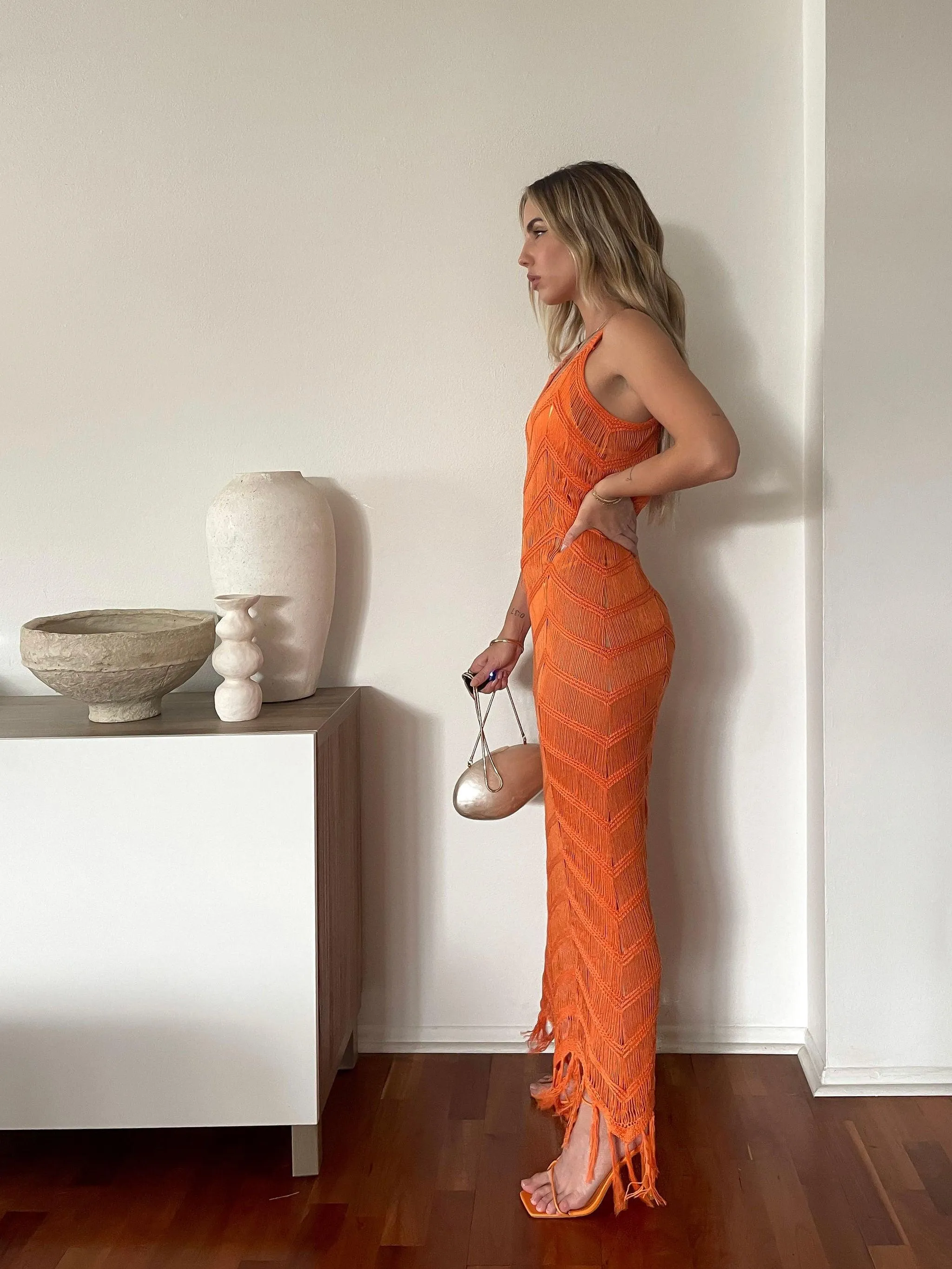 Eternal Flame Maxi Dress - FINAL SALE