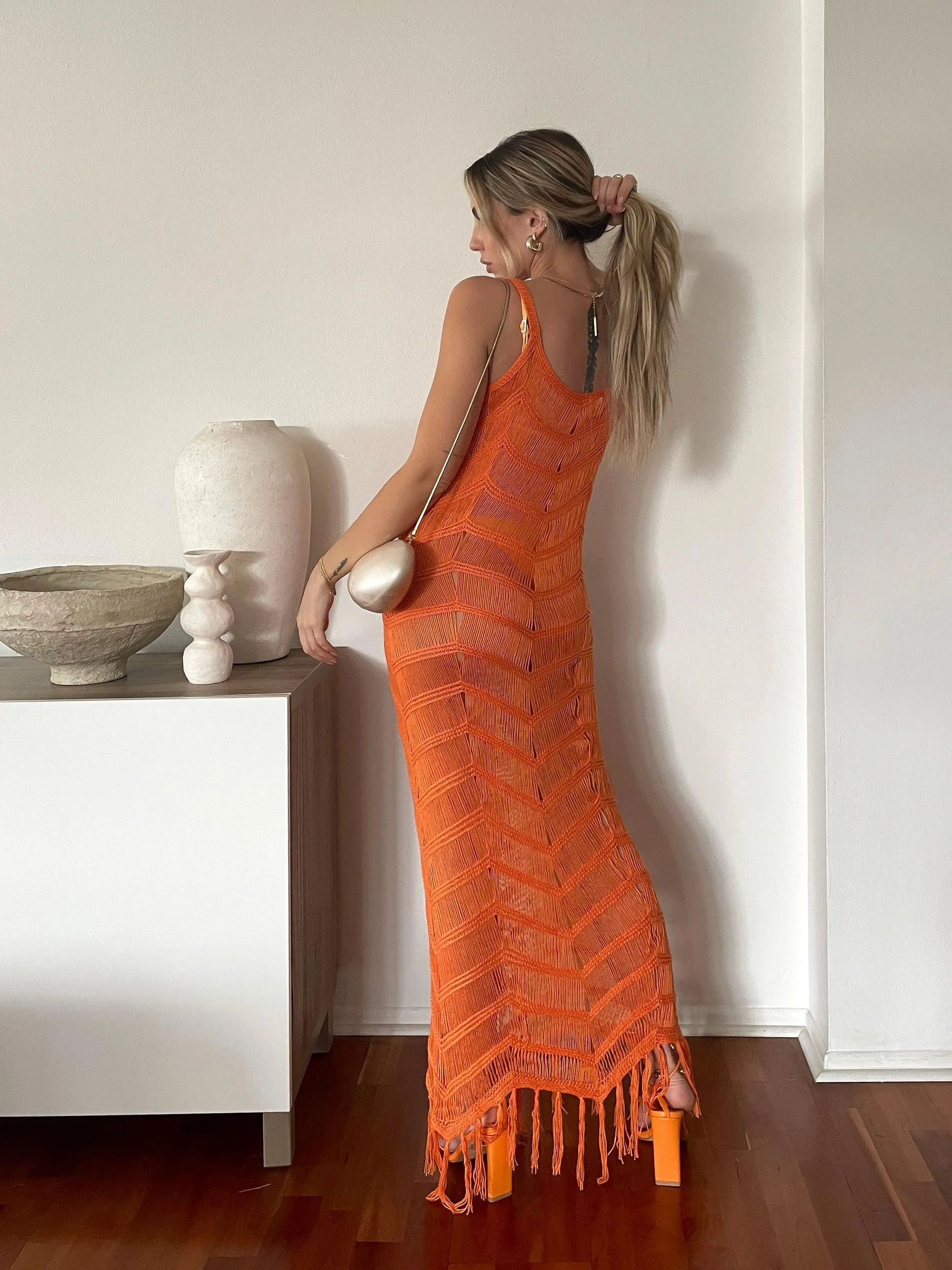 Eternal Flame Maxi Dress - FINAL SALE