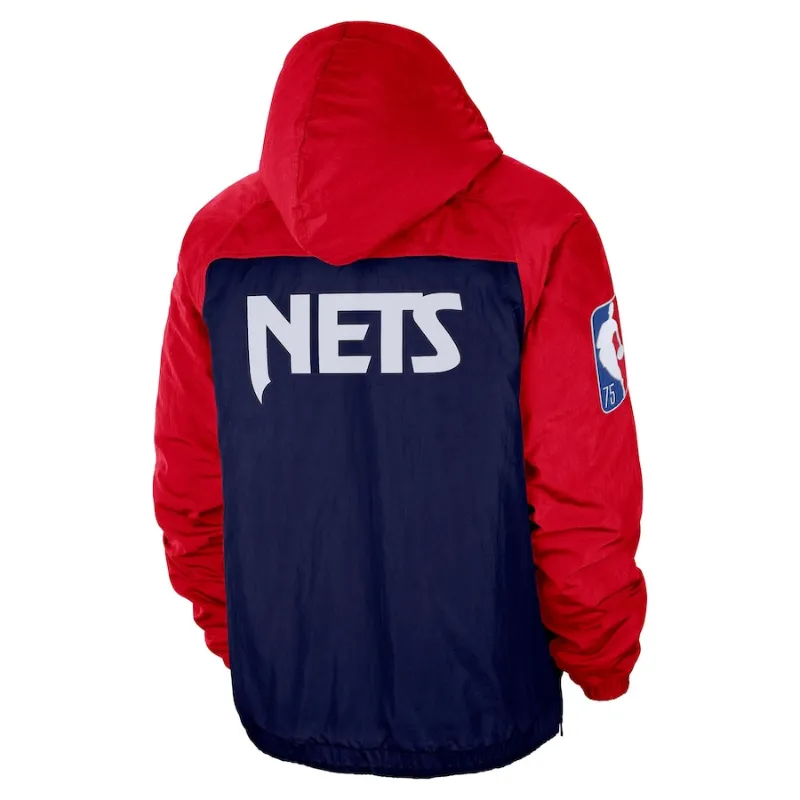 Evan Hane Brooklyn Nets Pullover Jacket - William Jacket