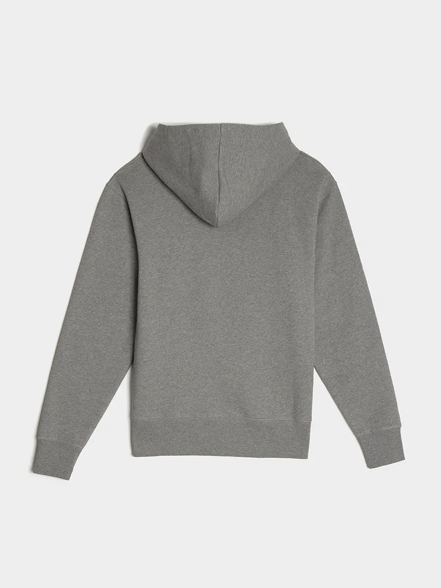 Fairview Face Crew Neck Sweatshirt, Grey