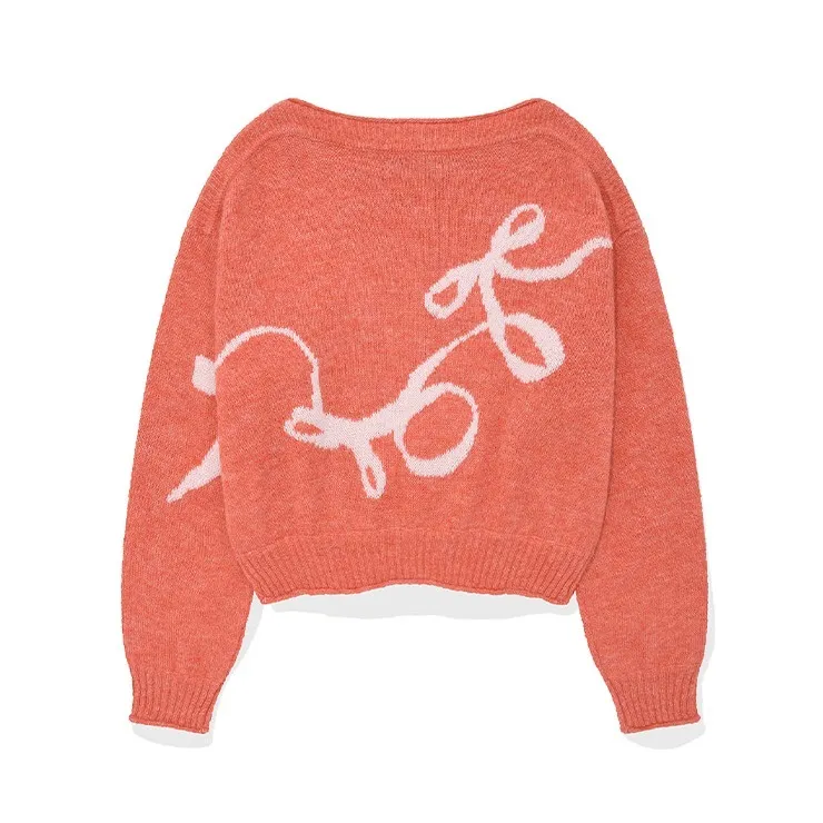 Fallett  |Casual Style Street Style U-Neck Long Sleeves Logo